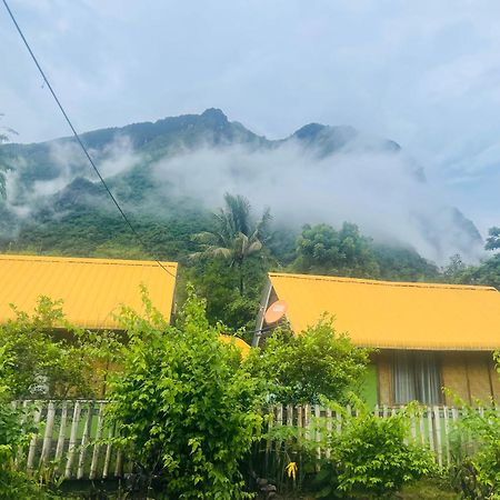 Nong Khiaw Ing Ing Mountain View Bed & Breakfast Dış mekan fotoğraf