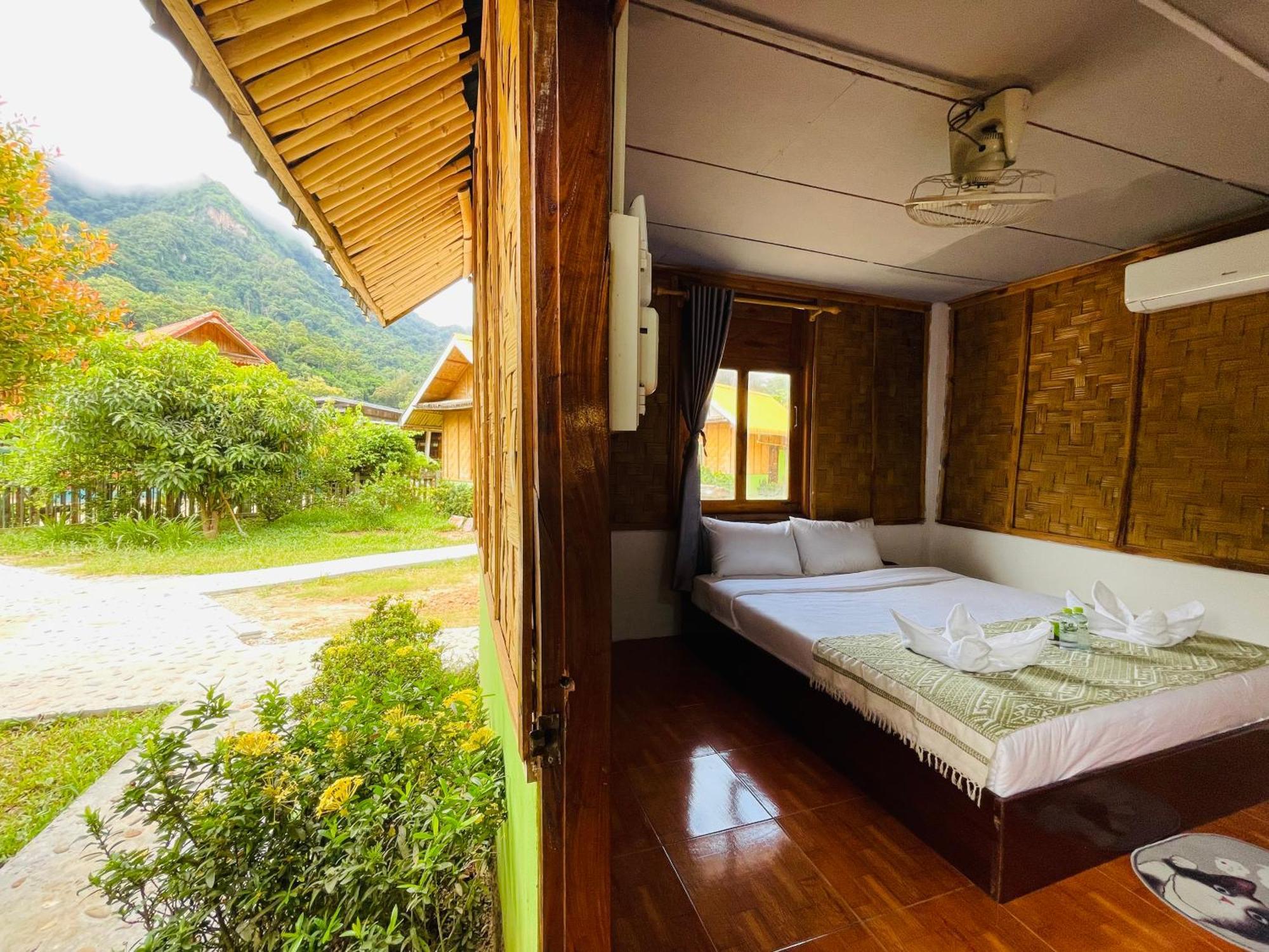 Nong Khiaw Ing Ing Mountain View Bed & Breakfast Dış mekan fotoğraf