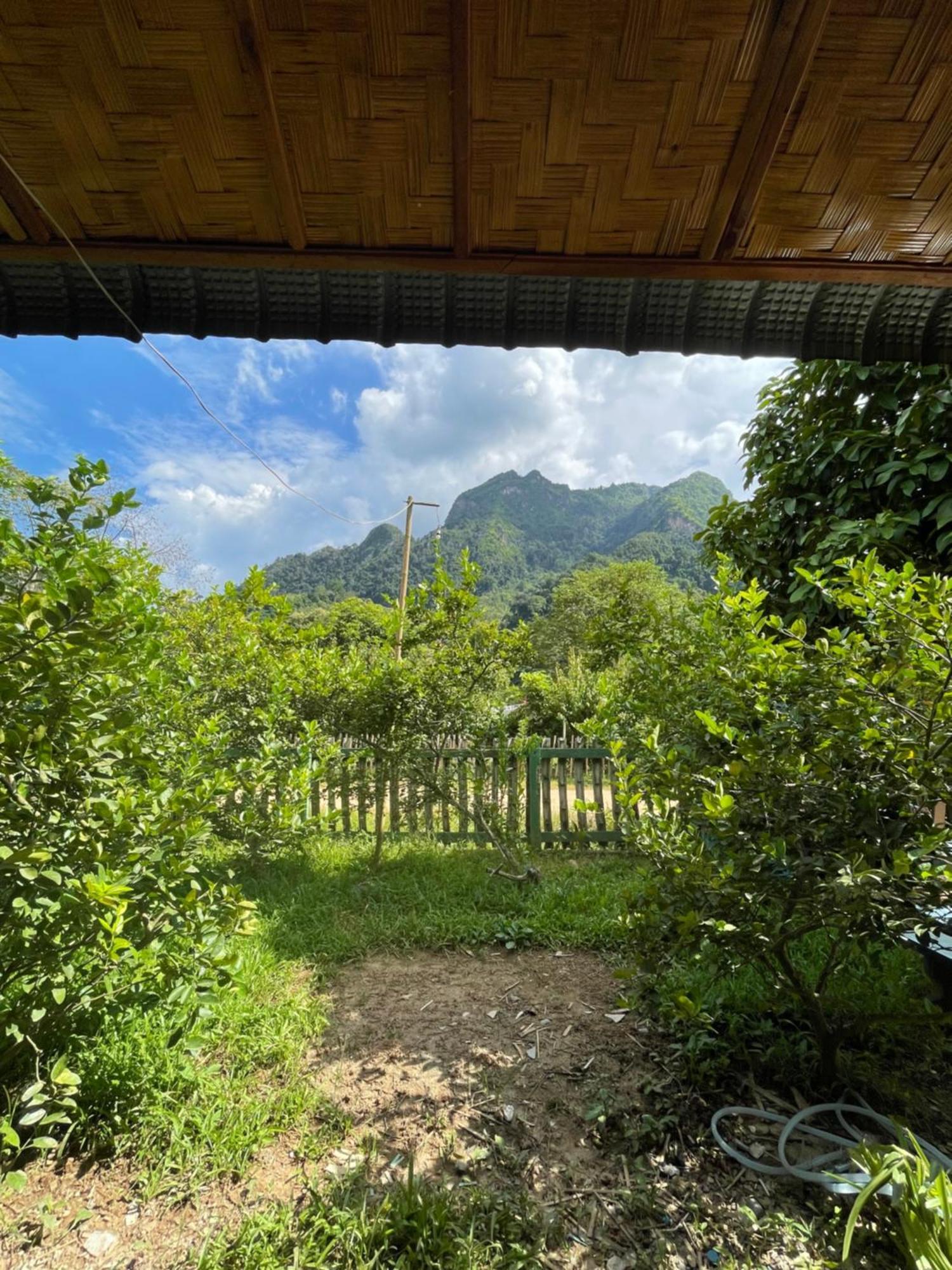 Nong Khiaw Ing Ing Mountain View Bed & Breakfast Dış mekan fotoğraf