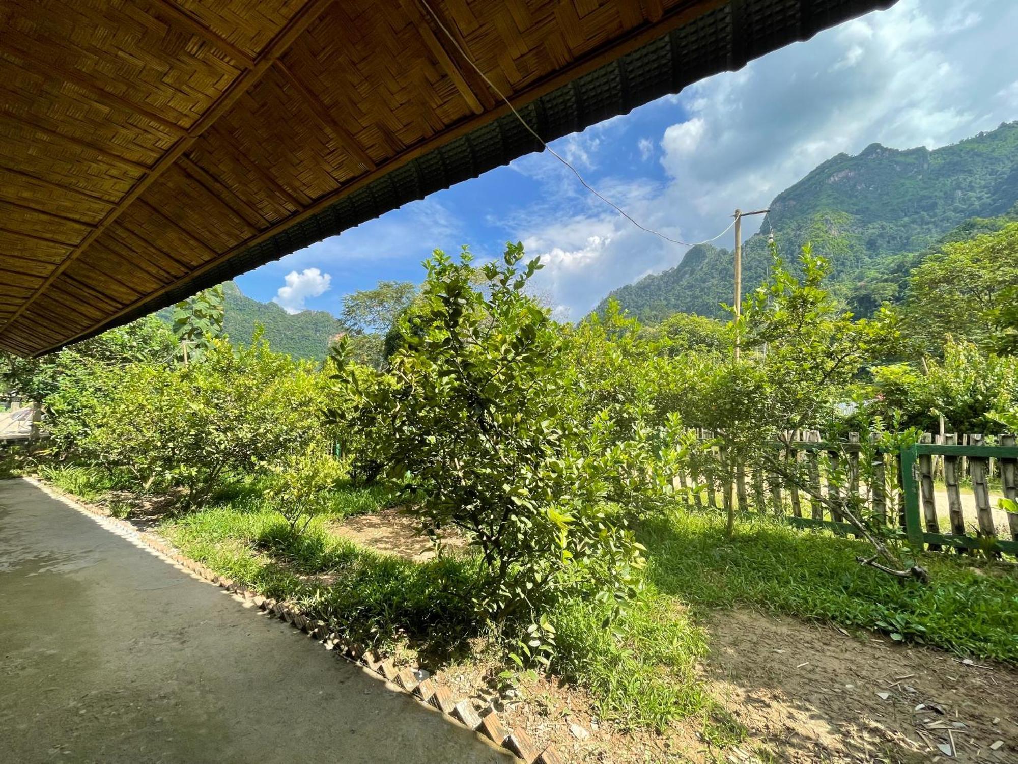 Nong Khiaw Ing Ing Mountain View Bed & Breakfast Dış mekan fotoğraf