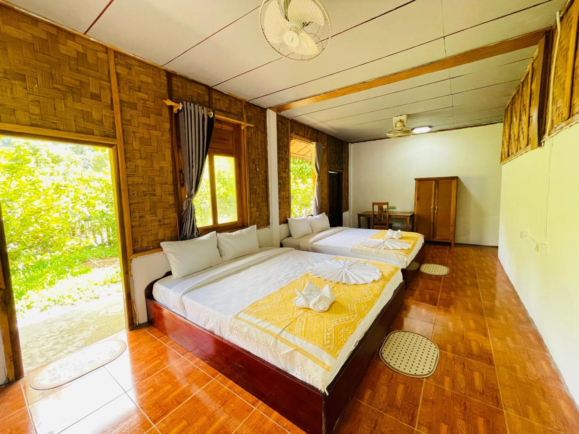 Nong Khiaw Ing Ing Mountain View Bed & Breakfast Dış mekan fotoğraf