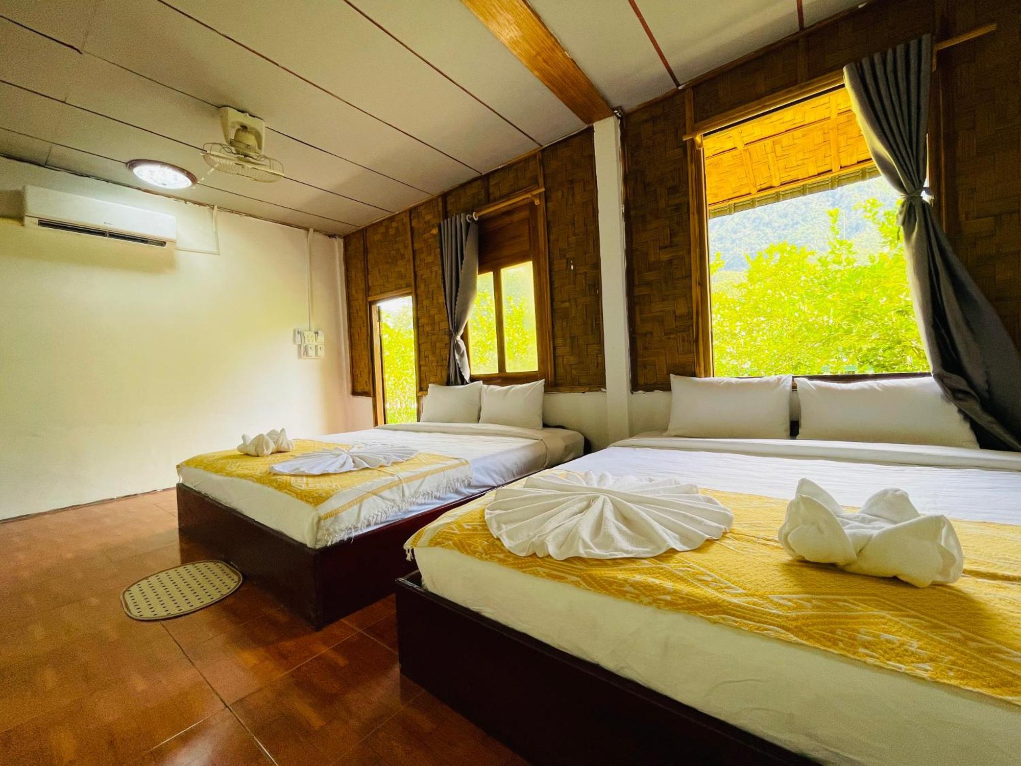 Nong Khiaw Ing Ing Mountain View Bed & Breakfast Dış mekan fotoğraf
