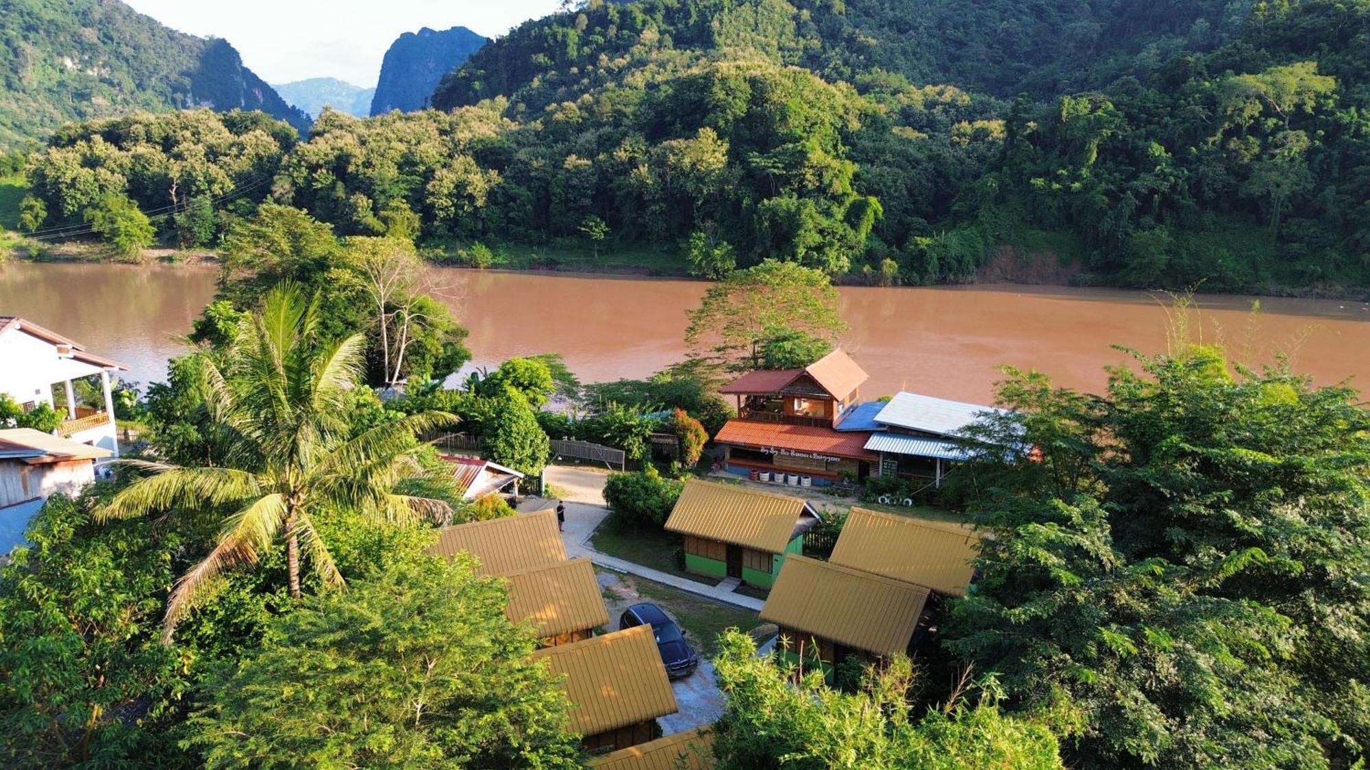 Nong Khiaw Ing Ing Mountain View Bed & Breakfast Dış mekan fotoğraf